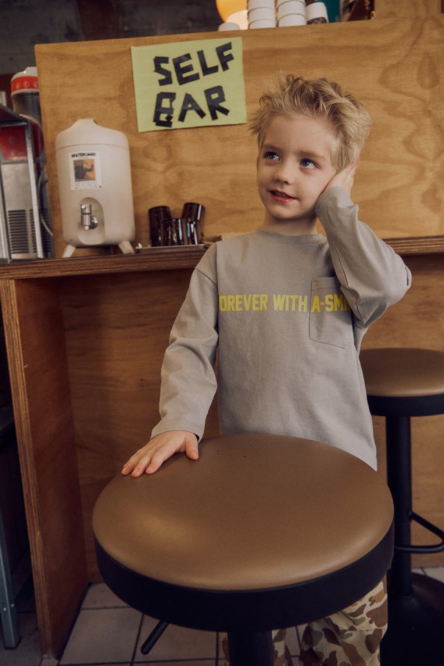 Apple Smile - Korean Children Fashion - #designkidswear - Pocket Tee - 12