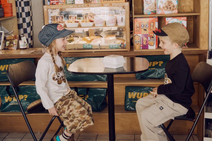 Apple Smile - Korean Children Fashion - #todddlerfashion - Camo Wide Pants - 3