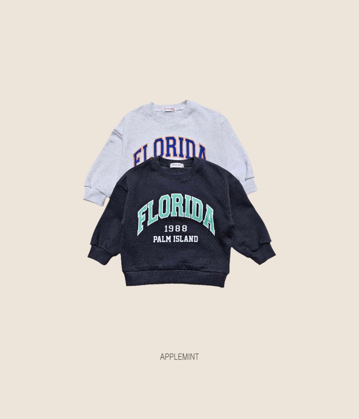 Applemint - Korean Children Fashion - #Kfashion4kids - Florida Sweatshirt - 3