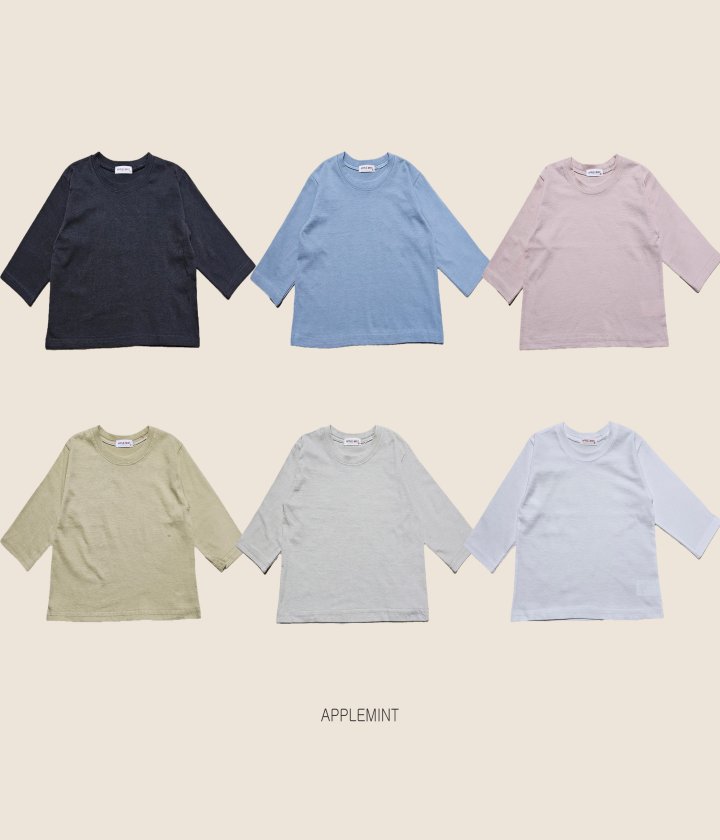 Applemint - Korean Children Fashion - #designkidswear - Basic Single Tee
