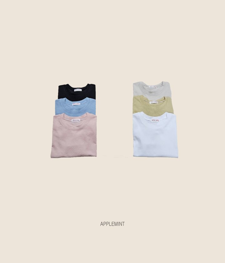 Applemint - Korean Children Fashion - #fashionkids - Basic Single Tee - 4
