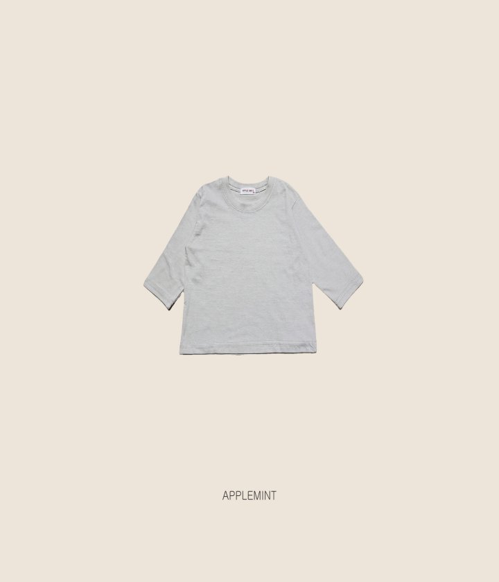 Applemint - Korean Children Fashion - #kidzfashiontrend - Basic Single Tee - 6