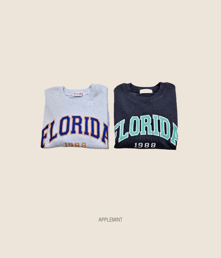 Applemint - Korean Children Fashion - #kidzfashiontrend - Florida Sweatshirt - 2
