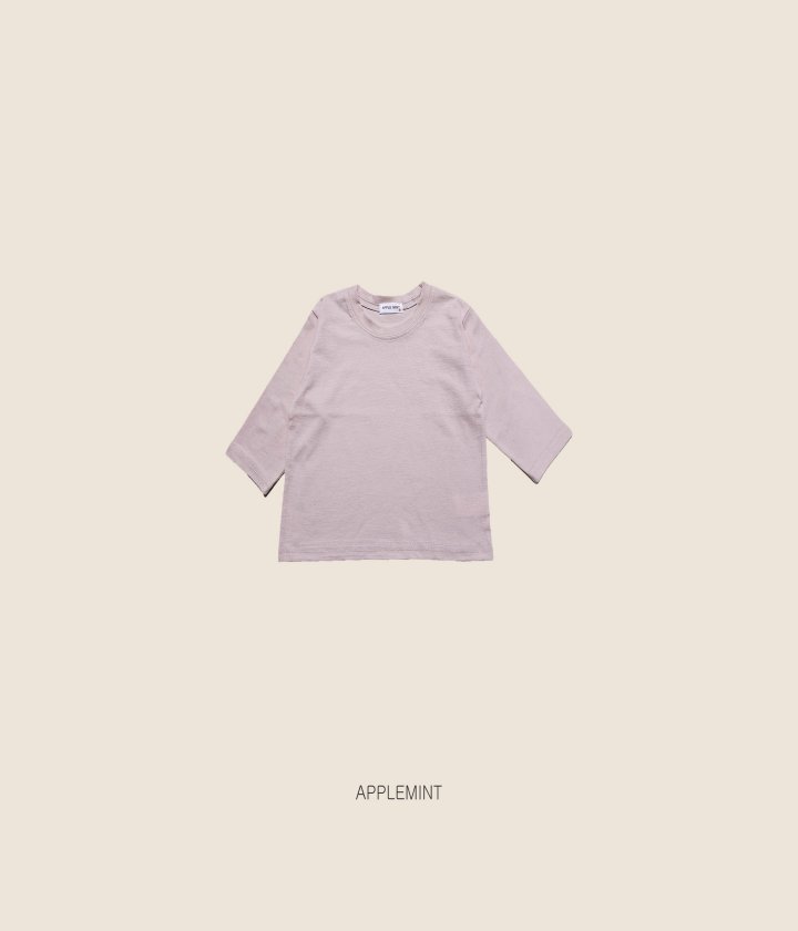 Applemint - Korean Children Fashion - #littlefashionista - Basic Single Tee - 8
