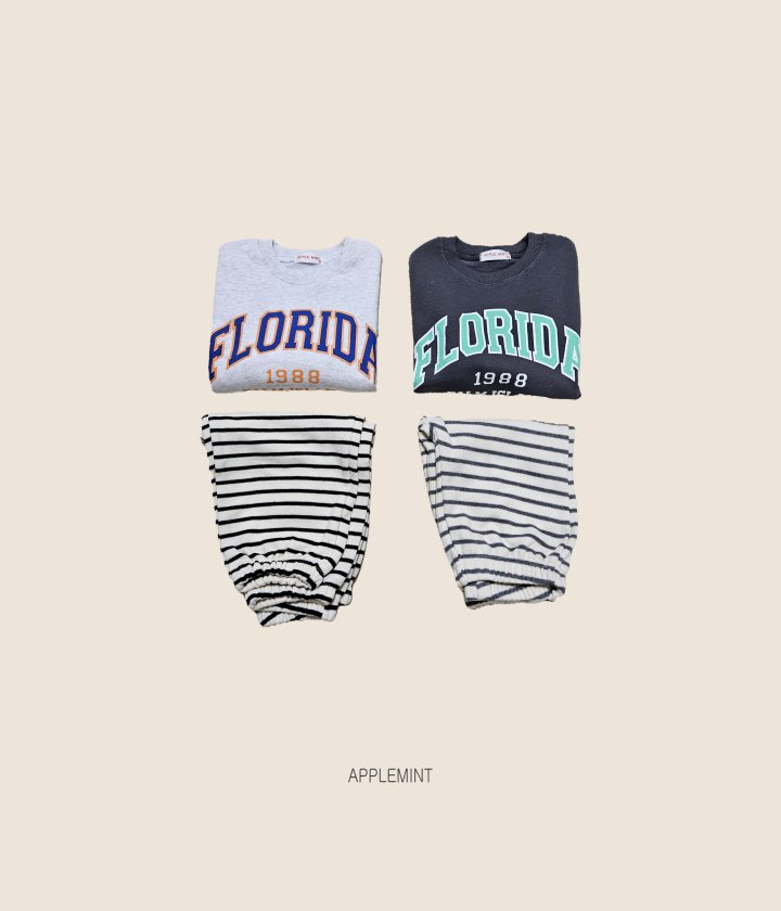 Applemint - Korean Children Fashion - #Kfashion4kids - Florida Sweatshirt - 4