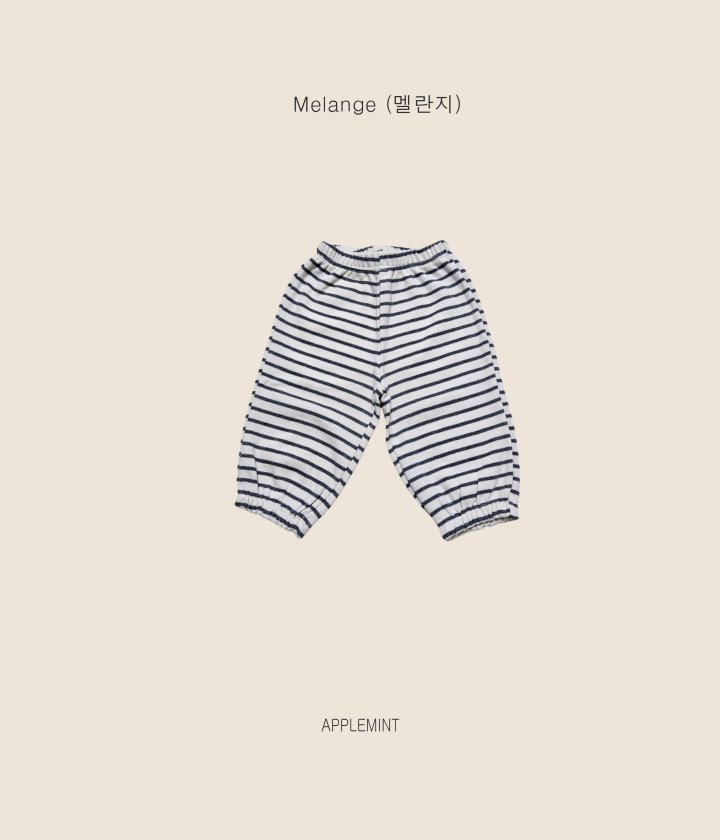 Applemint - Korean Children Fashion - #magicofchildhood - Striped Pants - 8
