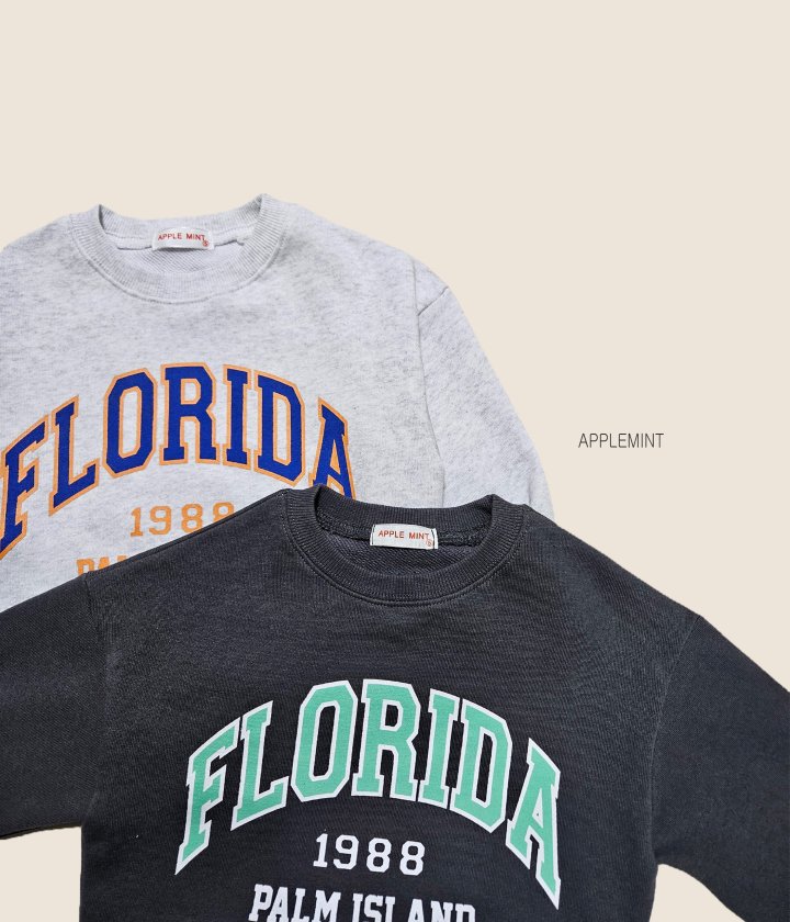 Applemint - Korean Children Fashion - #magicofchildhood - Florida Sweatshirt - 5