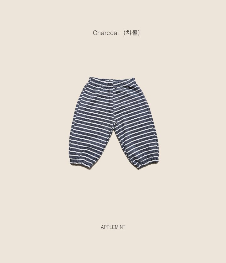 Applemint - Korean Children Fashion - #prettylittlegirls - Striped Pants - 10