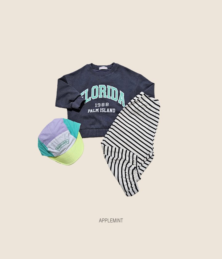 Applemint - Korean Children Fashion - #prettylittlegirls - Florida Sweatshirt - 7
