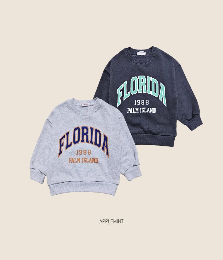 Applemint - Korean Children Fashion - #todddlerfashion - Florida Sweatshirt - 8