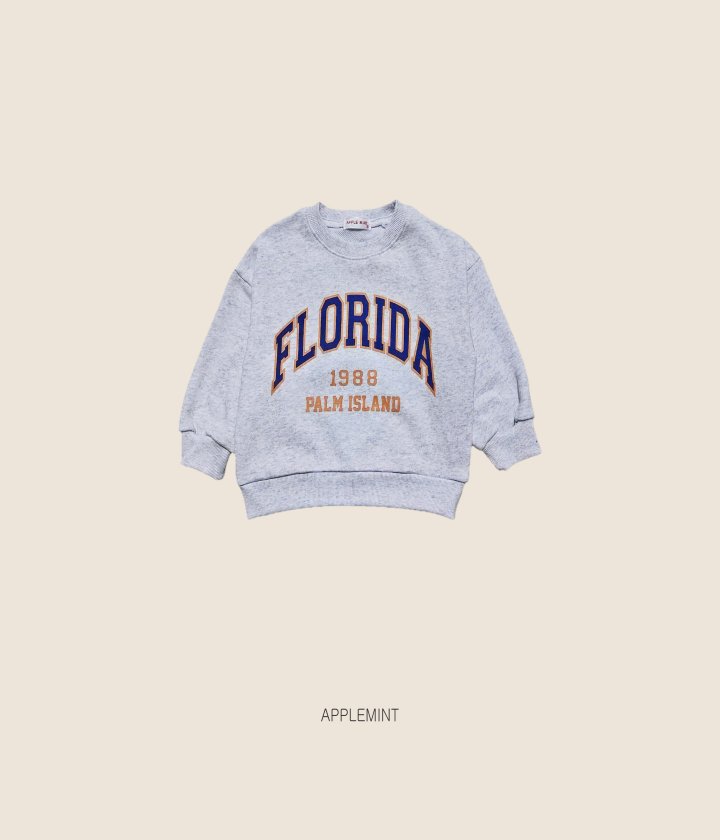 Applemint - Korean Children Fashion - #toddlerclothing - Florida Sweatshirt - 9