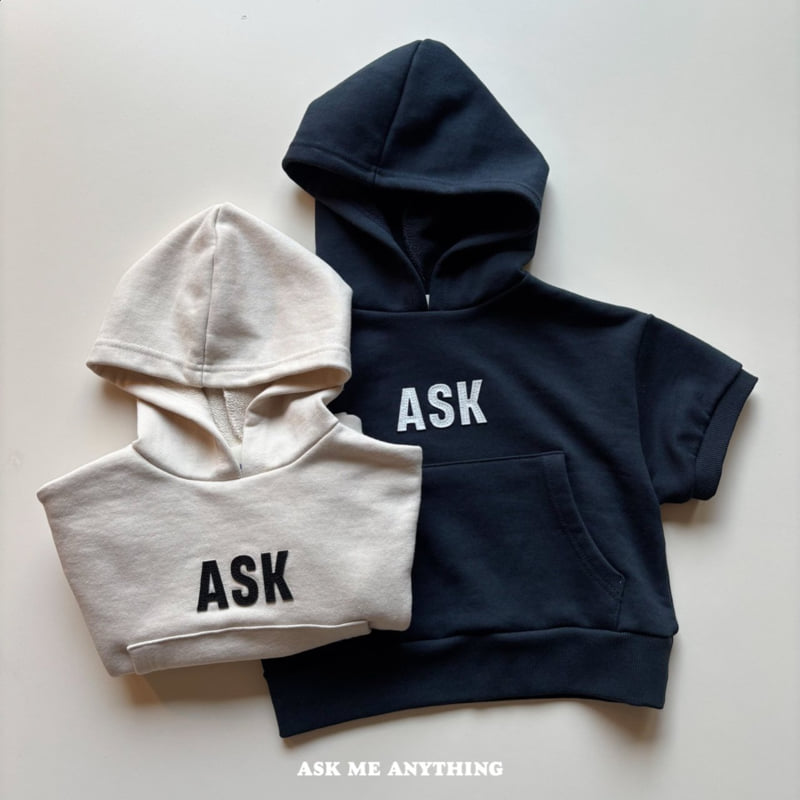 ASK Hooded Sweatshirt by Ask Me Anything for Child - view 1