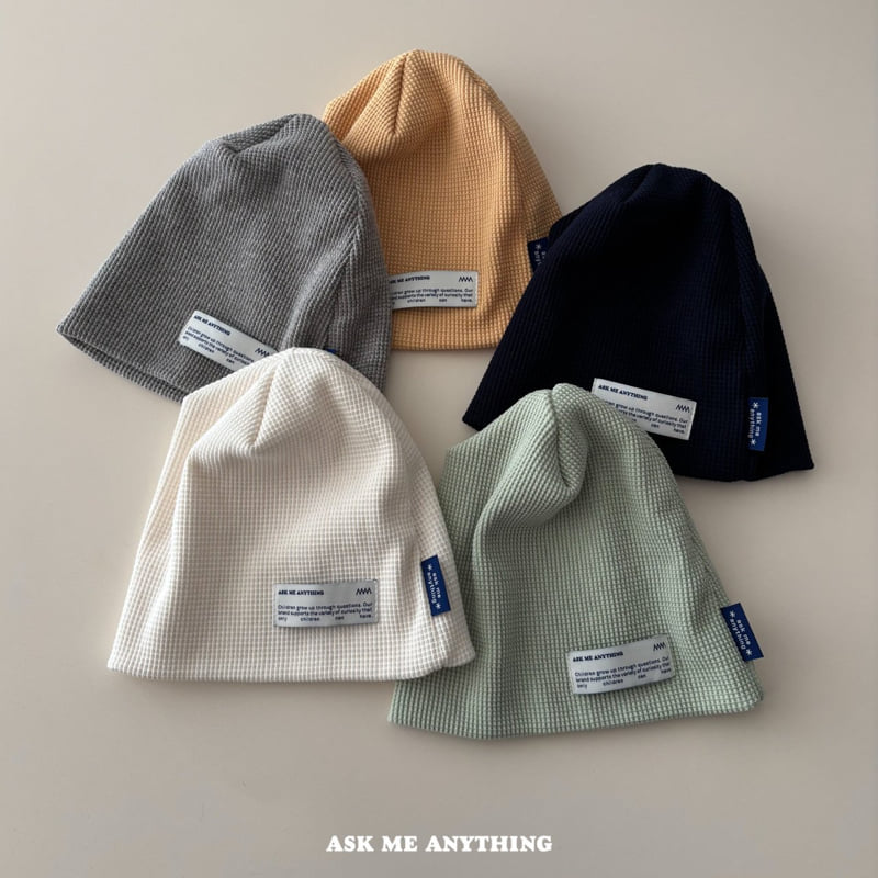 Ask Me Anything - Korean Children Fashion - #childrensboutique - Fit Waffle Beanie