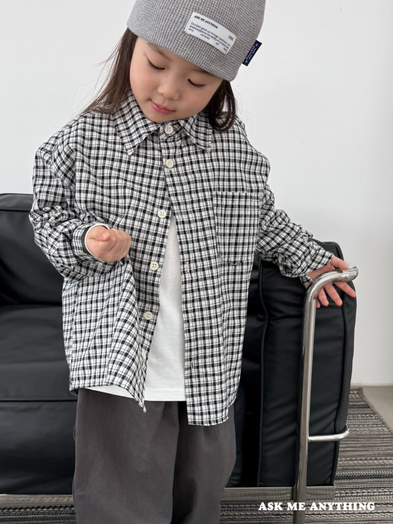 Ask Me Anything - Korean Children Fashion - #designkidswear - Spring Shirt - 7