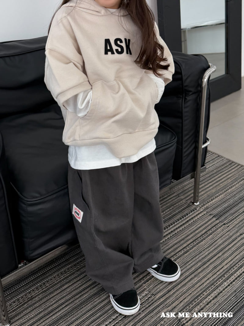 ASK Hooded Sweatshirt by Ask Me Anything for Child - view 11