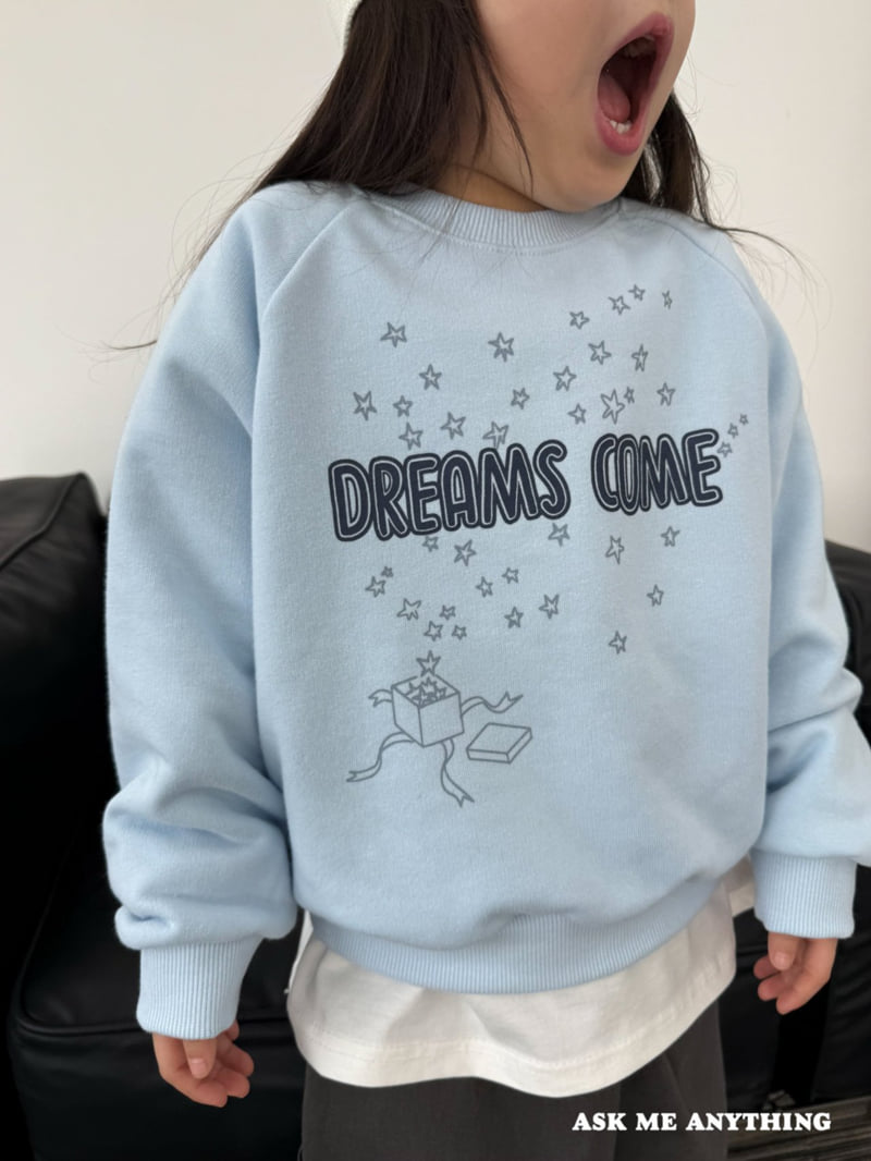 Ask Me Anything - Korean Children Fashion - #fashionkids - Dream Sweatshirt - 7
