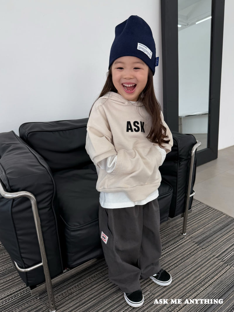 ASK Hooded Sweatshirt by Ask Me Anything for Child - view 12