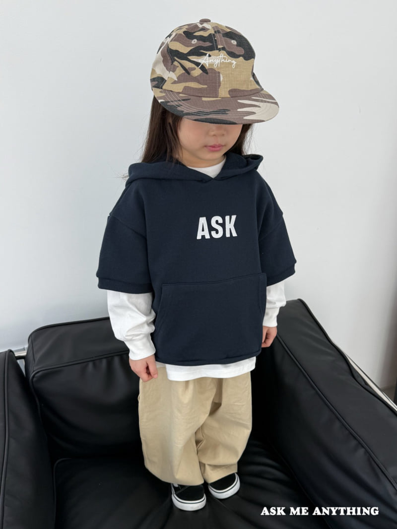 ASK Hooded Sweatshirt by Ask Me Anything for Child - view 2