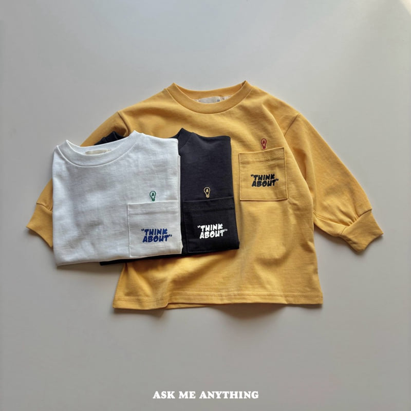 Think Tee by Ask Me Anything for Child - view 1