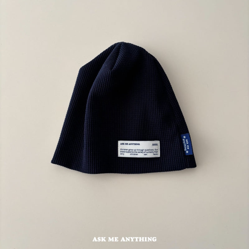 Ask Me Anything - Korean Children Fashion - #minifashionista - Fit Waffle Beanie - 11