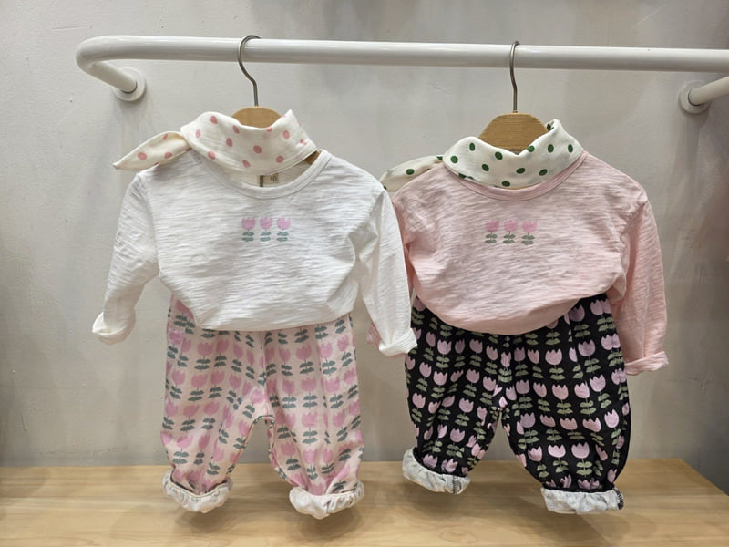 Atree - Korean Baby Fashion - #babylifestyle - Tulip Gojeng Pants - 6