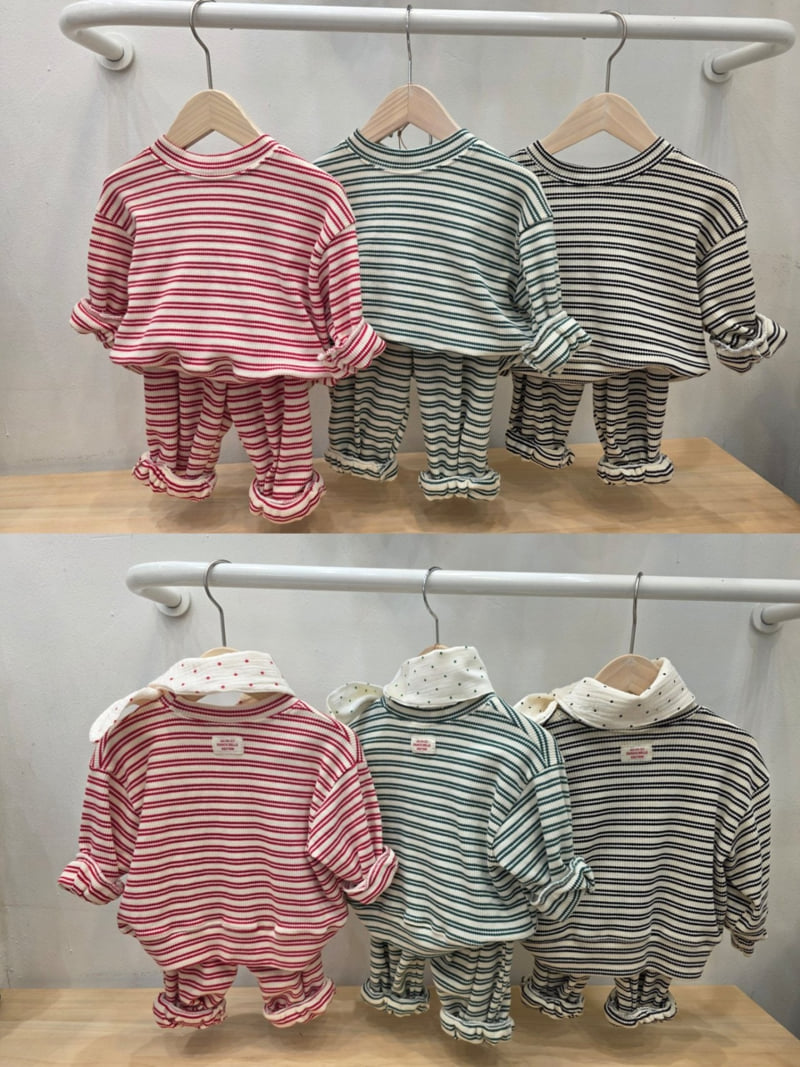 Atree - Korean Baby Fashion - #babyoutfit - Pie Set - 2