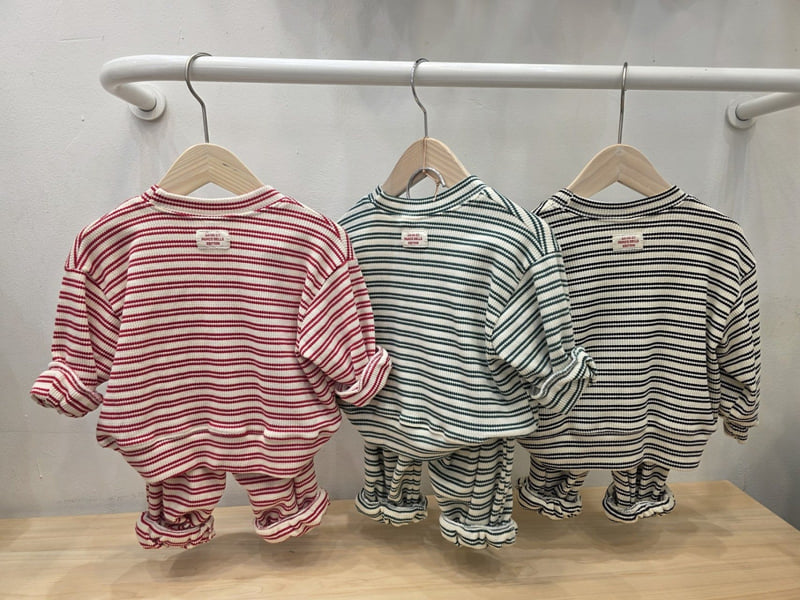 Atree - Korean Baby Fashion - #babyoutfit - Pie Set - 3