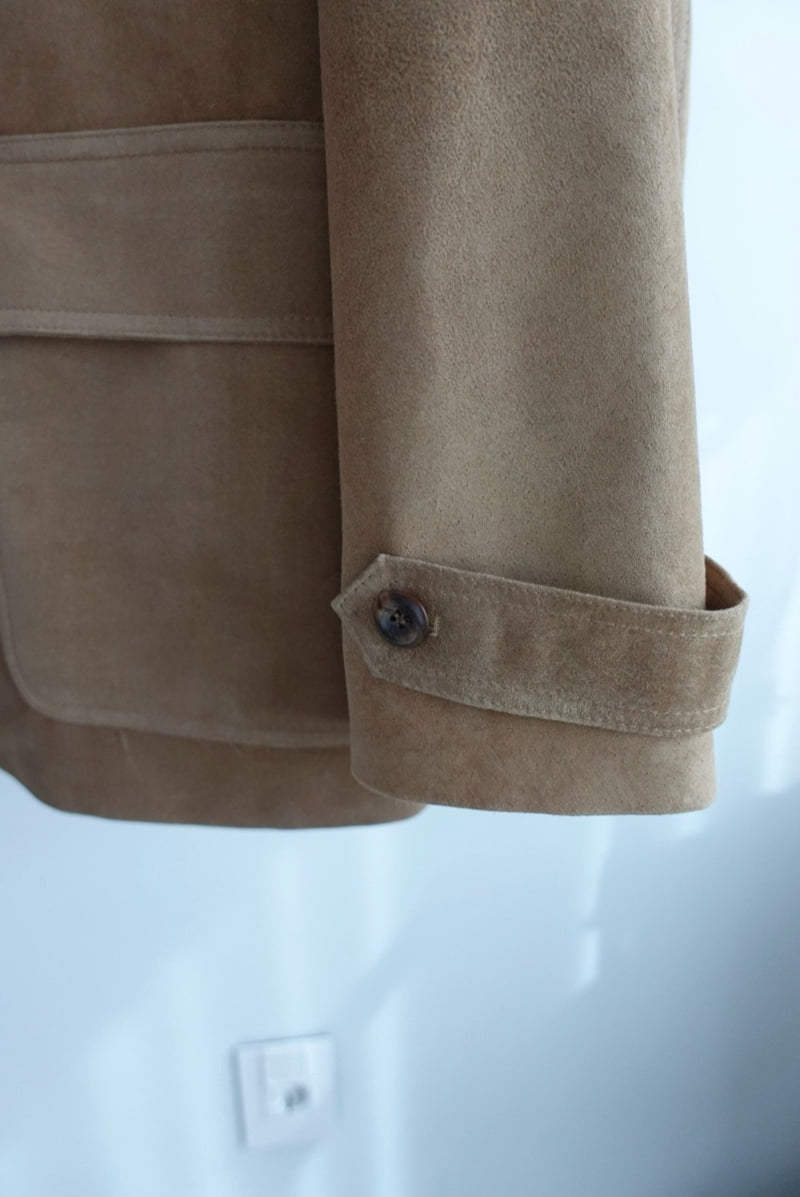 Awear - Korean Women Fashion - #momslook - Courtney Suede Jacket - 3