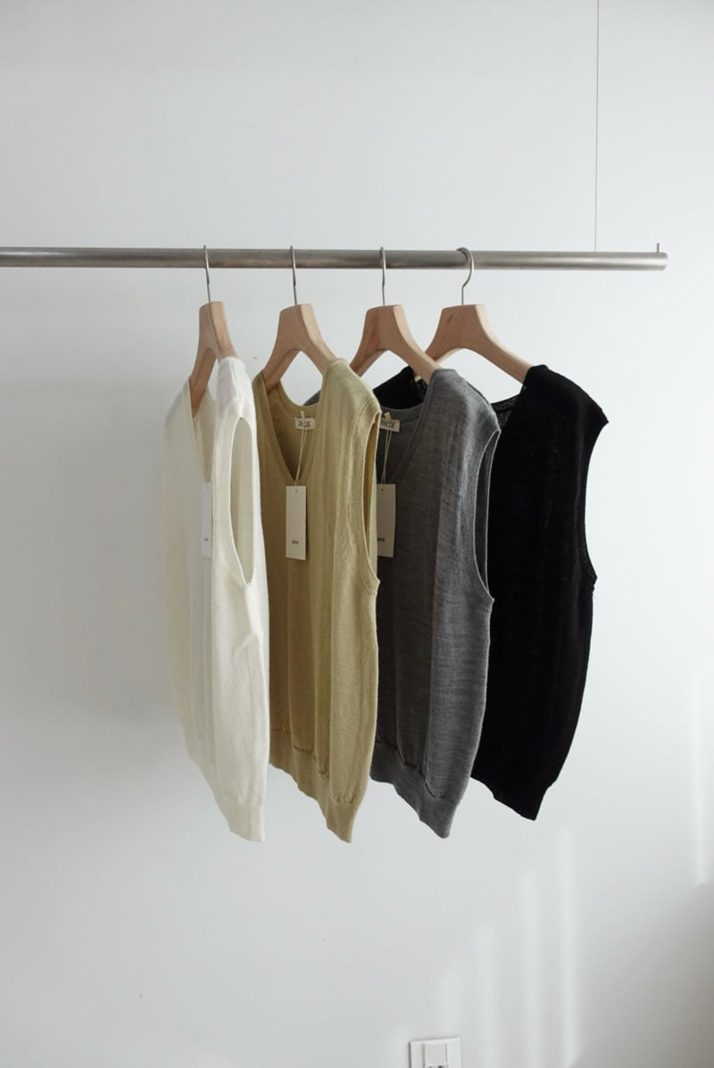 Awear - Korean Women Fashion - #momslook - Modern Vest - 5