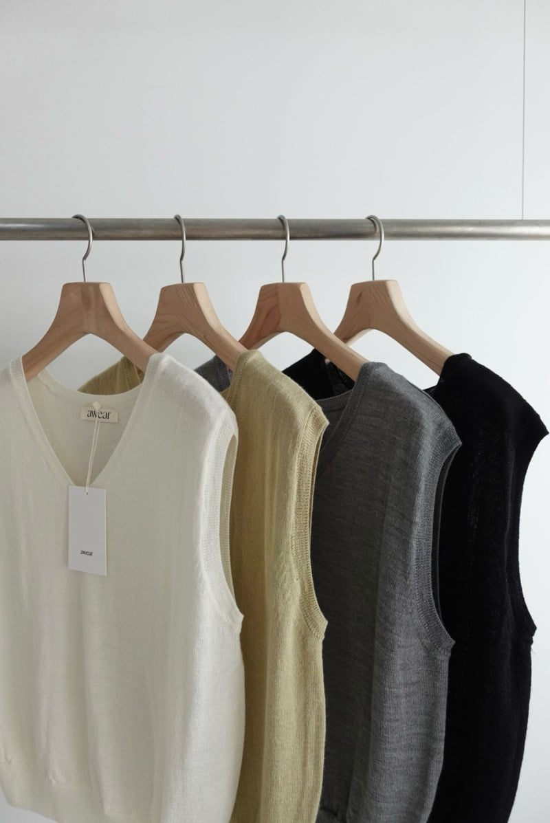 Awear - Korean Women Fashion - #momslook - Modern Vest - 6