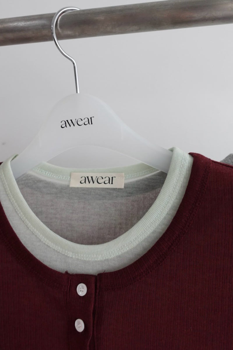 Awear - Korean Women Fashion - #womensfashion - Layering Tee - 4