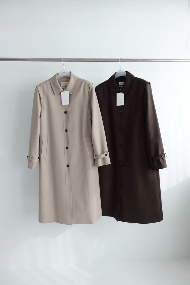 Awear - Korean Women Fashion - #momslook - Wool Trench Coat
