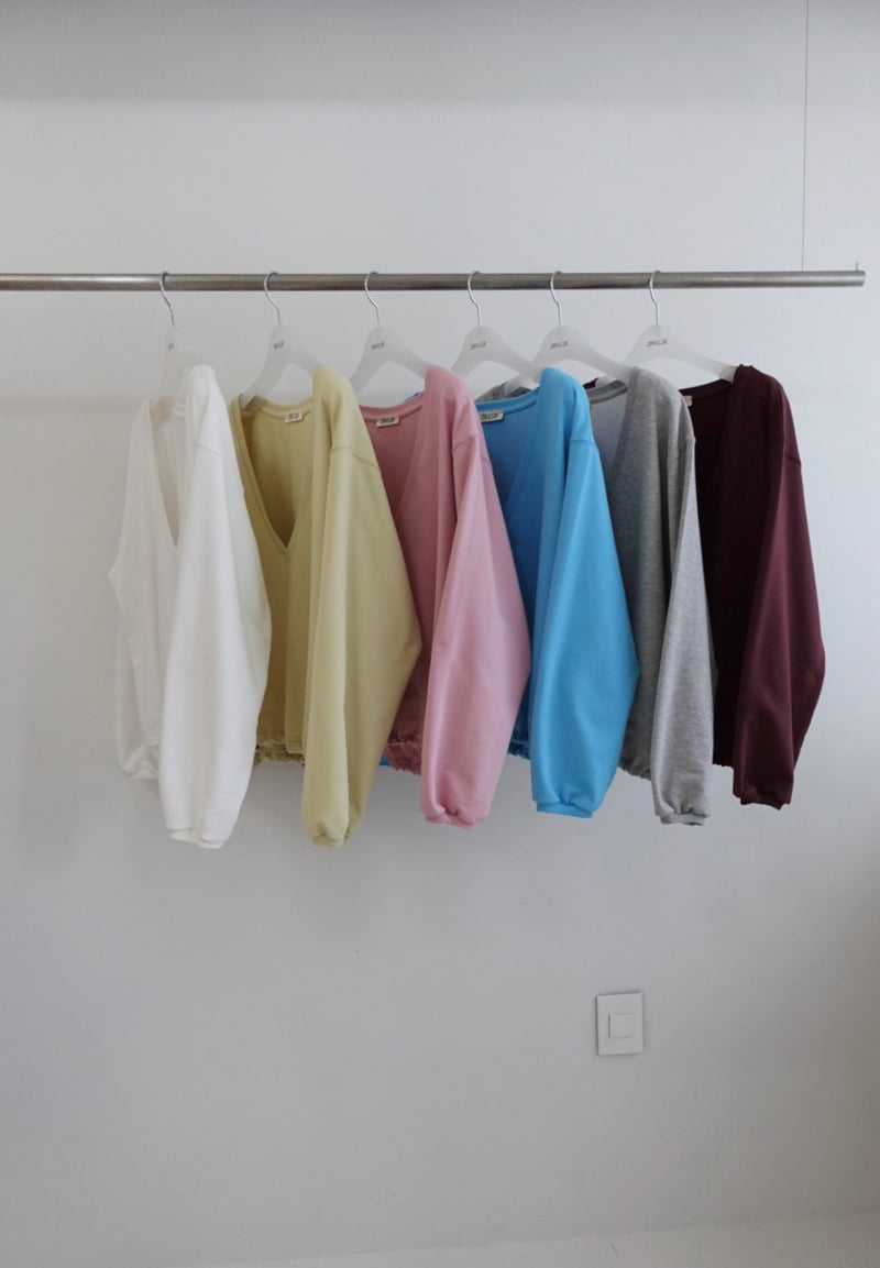 Awear - Korean Women Fashion - #shopsmall - Because Sweatshirt