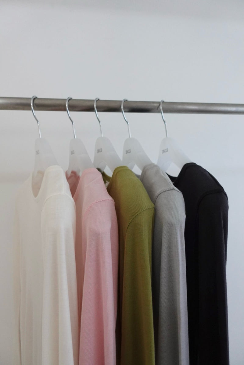 Awear - Korean Women Fashion - #shopsmall - Clean Tee - 4