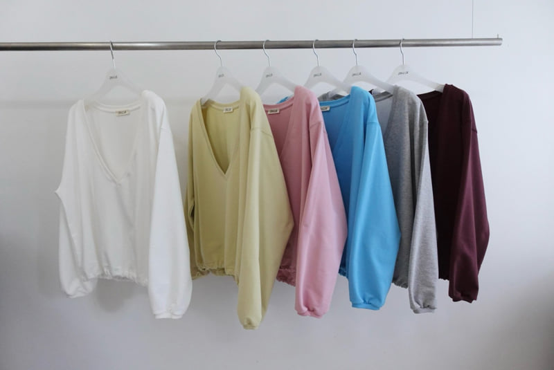 Awear - Korean Women Fashion - #thatsdarling - Because Sweatshirt - 2