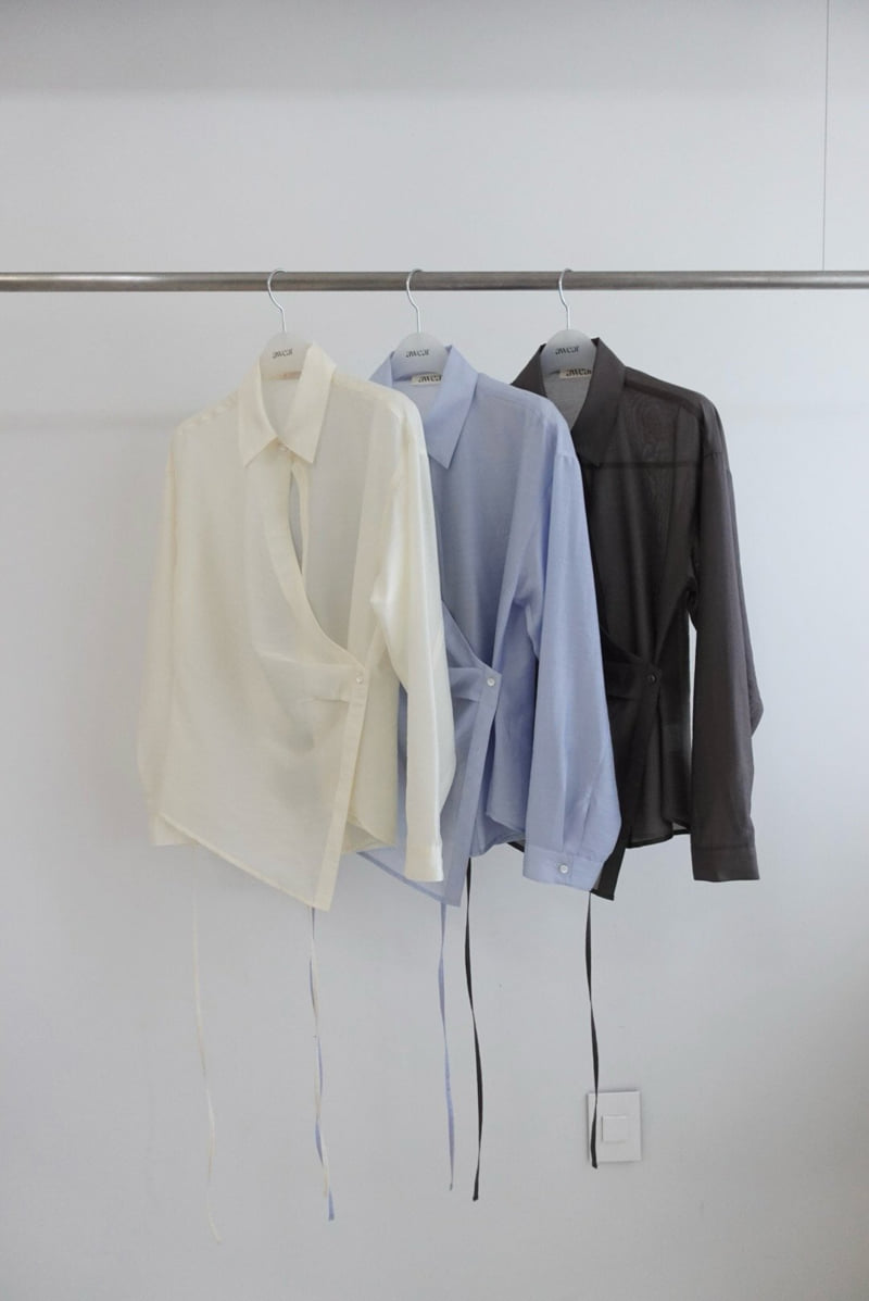 Awear - Korean Women Fashion - #momslook - Silk Shirt - 4