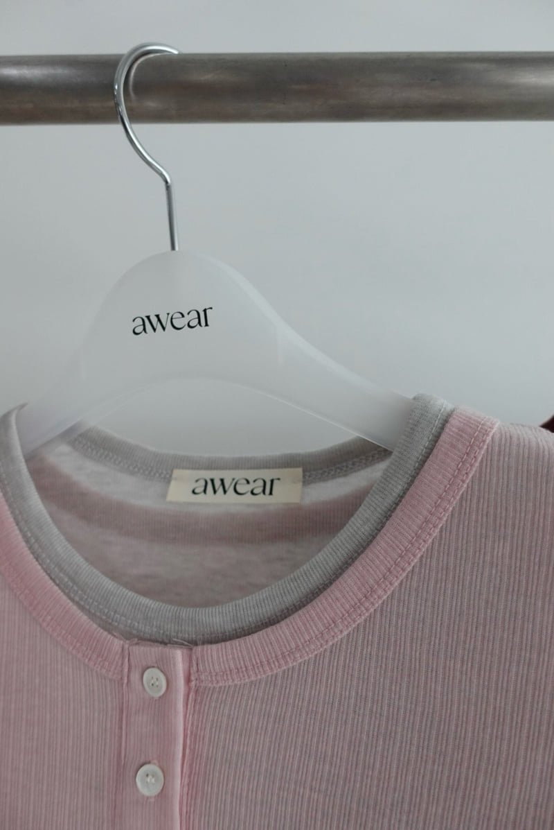 Awear - Korean Women Fashion - #womensfashion - Layering Tee - 3