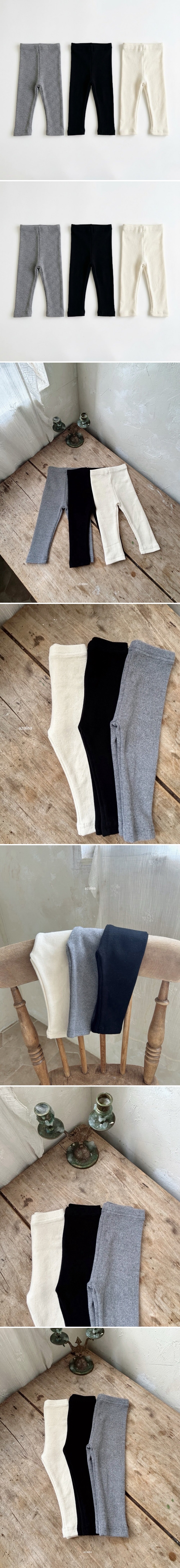 Azalea - Korean Children Fashion - #minifashionista - Luna Peach Leggings - 2