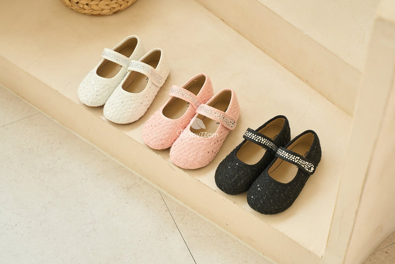 Babyzzam - Korean Children Fashion - #Kfashion4kids - Crystal Flat