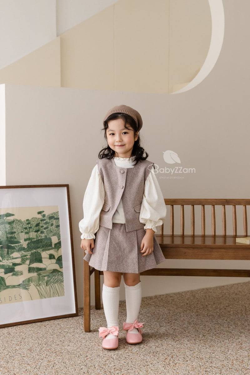 Babyzzam - Korean Children Fashion - #childofig - Vivian Ribbon Flat - 10