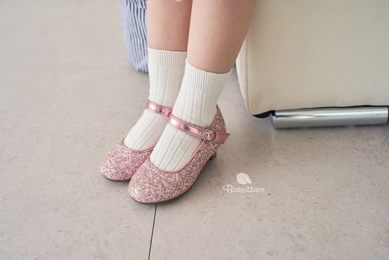 Babyzzam - Korean Children Fashion - #childofig - Glitter Shoes - 6