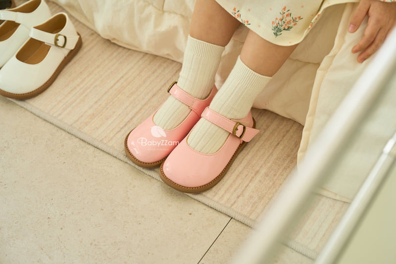 Babyzzam - Korean Children Fashion - #childofig - Enamel Flat - 5