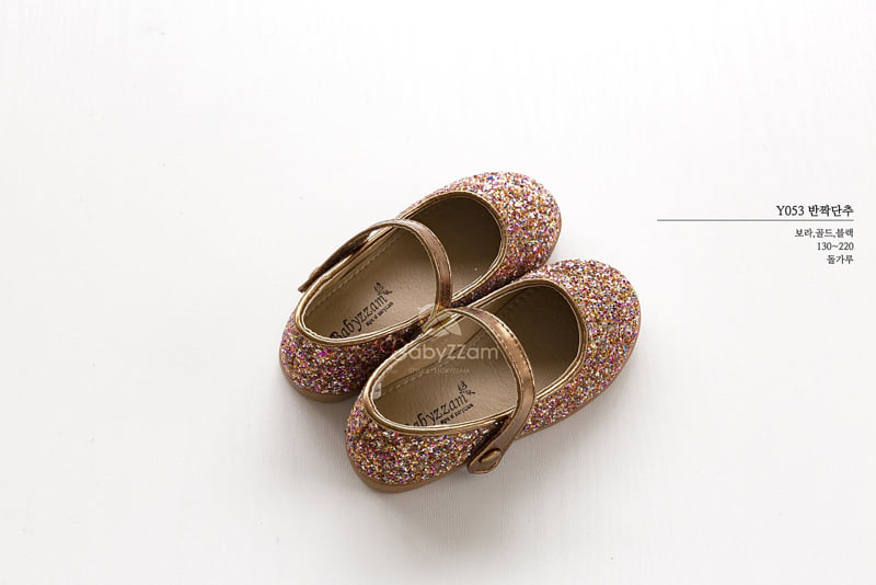 Babyzzam - Korean Children Fashion - #childrensboutique - Sparkle Button Flat - 7