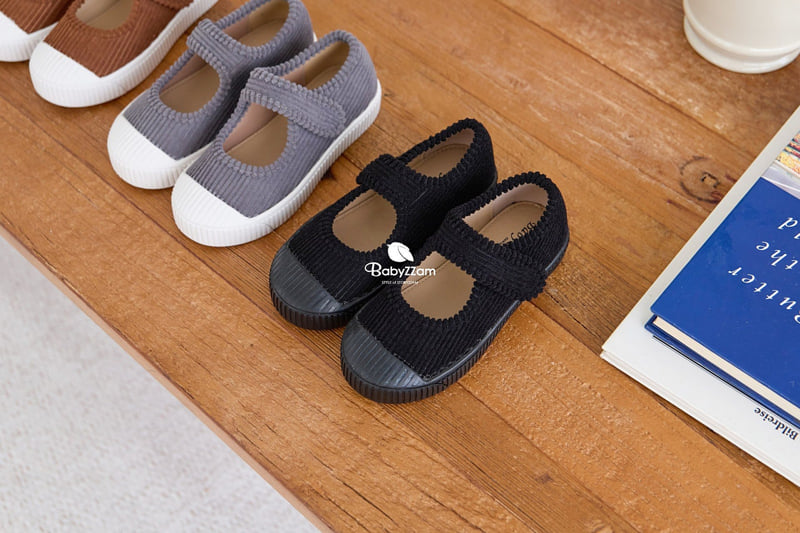 Babyzzam - Korean Children Fashion - #designkidswear - Corduroy Sneakers - 5