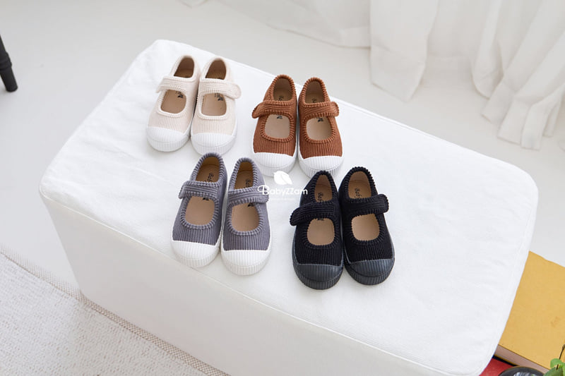 Babyzzam - Korean Children Fashion - #discoveringself - Corduroy Sneakers - 6