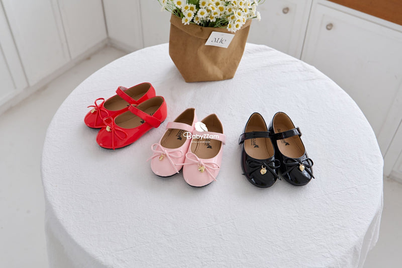 Babyzzam - Korean Children Fashion - #fashionkids - Heart Point Flat - 4