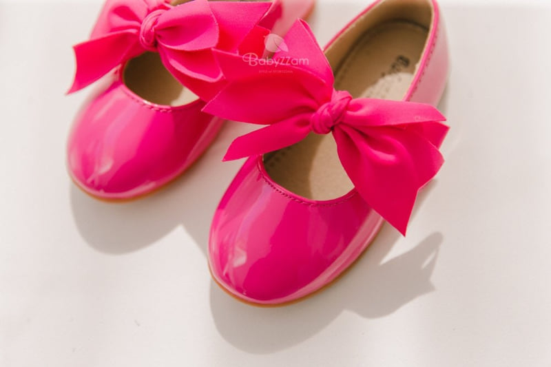 Babyzzam - Korean Children Fashion - #kidsstore - Vivian Ribbon Flat - 3