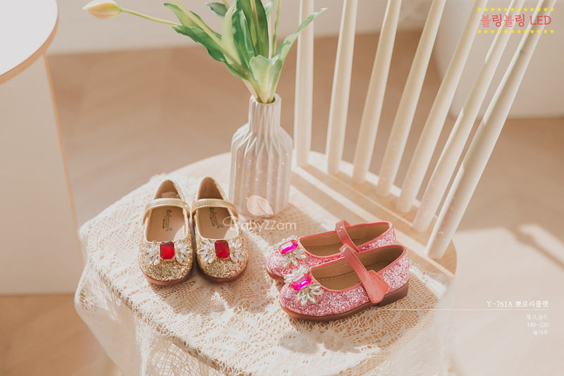 Babyzzam - Korean Children Fashion - #kidsstore - Pporori Flat - 2
