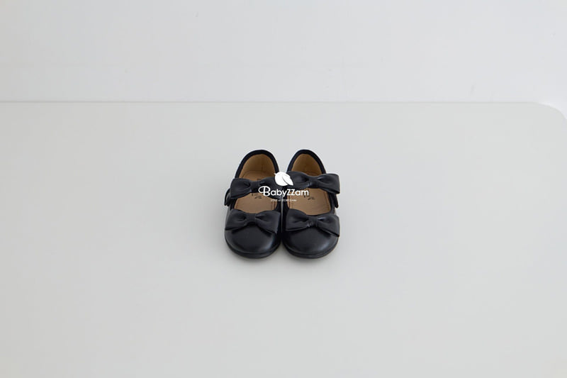Babyzzam - Korean Children Fashion - #kidzfashiontrend - Highteen Ribbon Flat