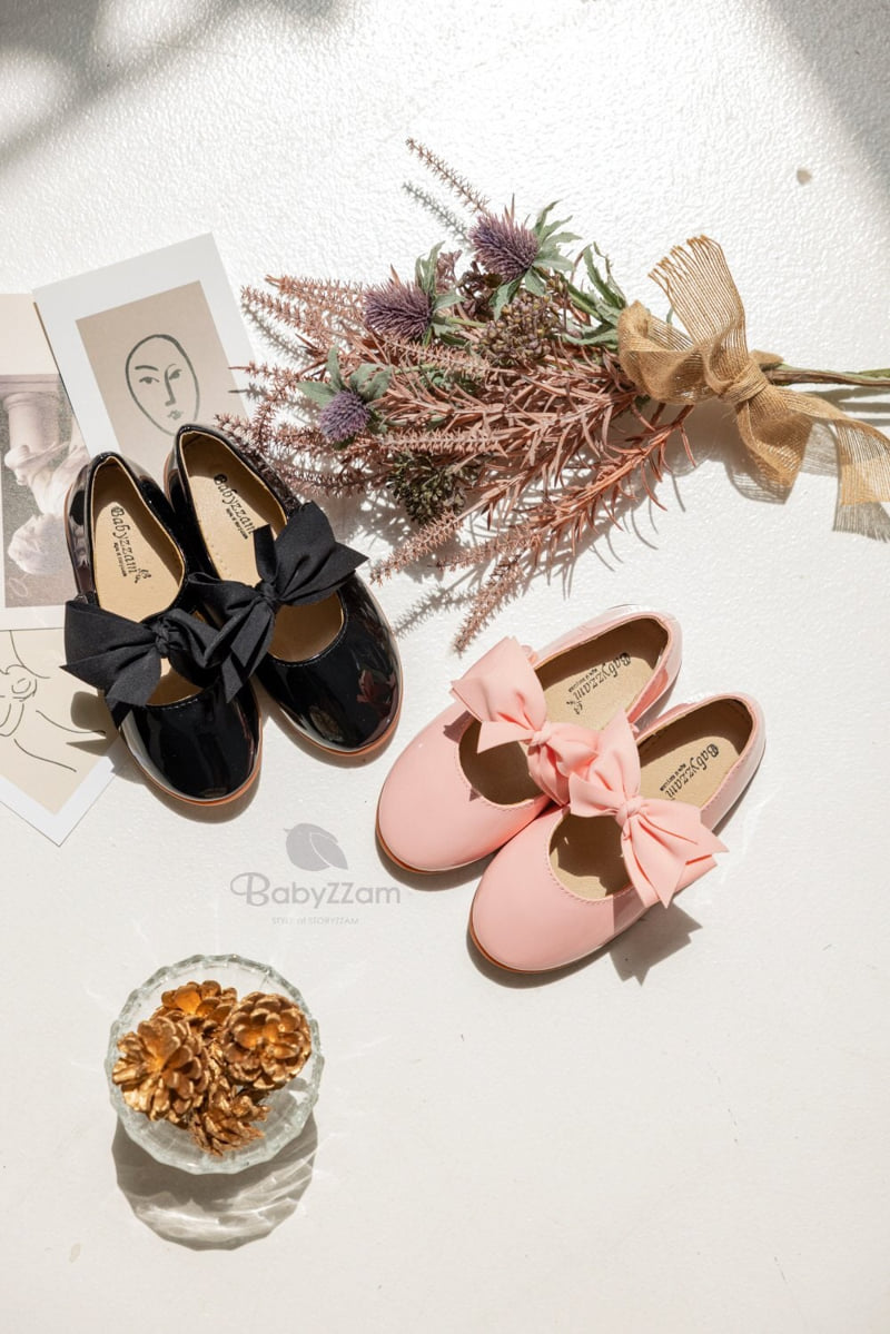 Babyzzam - Korean Children Fashion - #littlefashionista - Vivian Ribbon Flat - 6